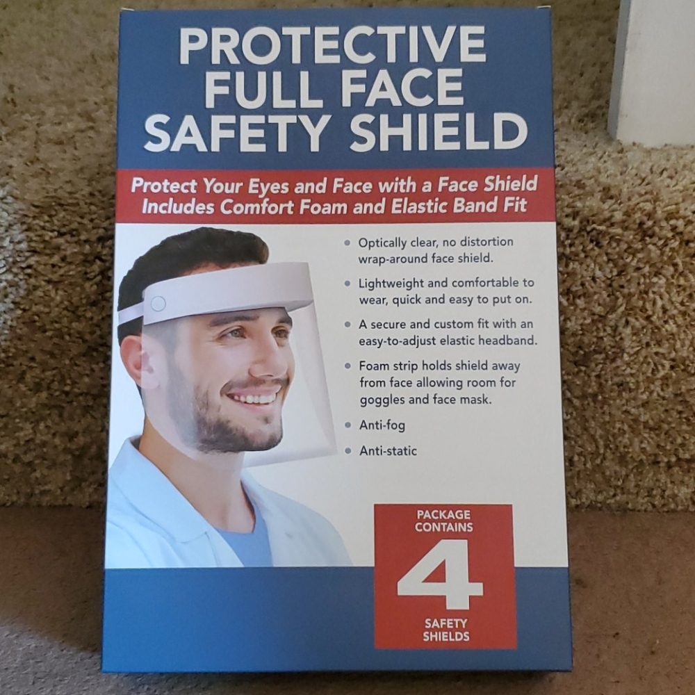 Protective Full Face Safety Shield - Picture 1 of 1